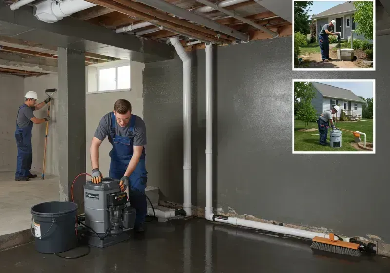 Basement Waterproofing and Flood Prevention process in Granite Falls, NC